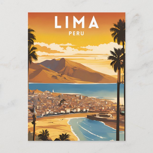 Carte Postale Lima (Devant)