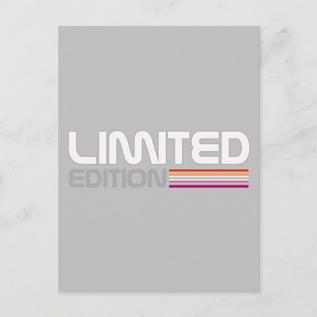 Carte Postale Limited edition | Lesbian Pride (Devant)
