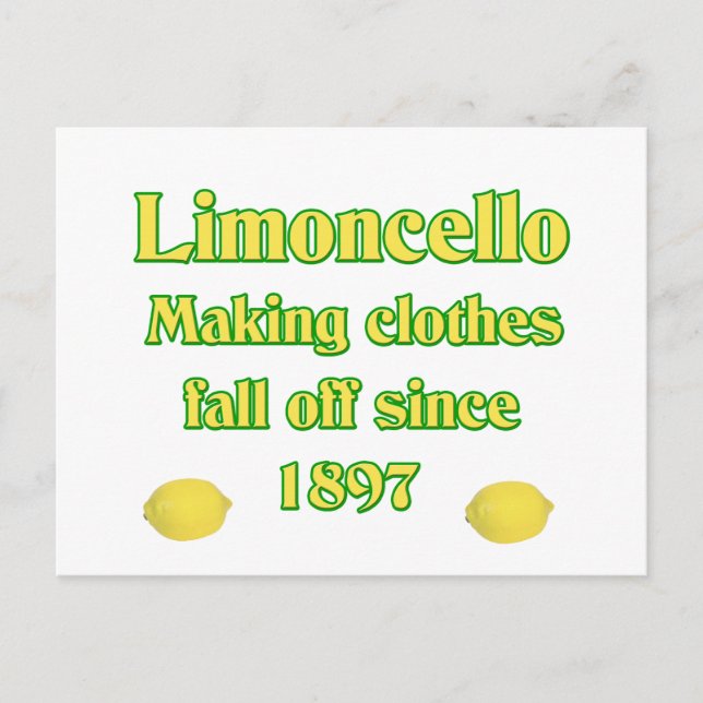 Carte Postale Limoncello (Devant)