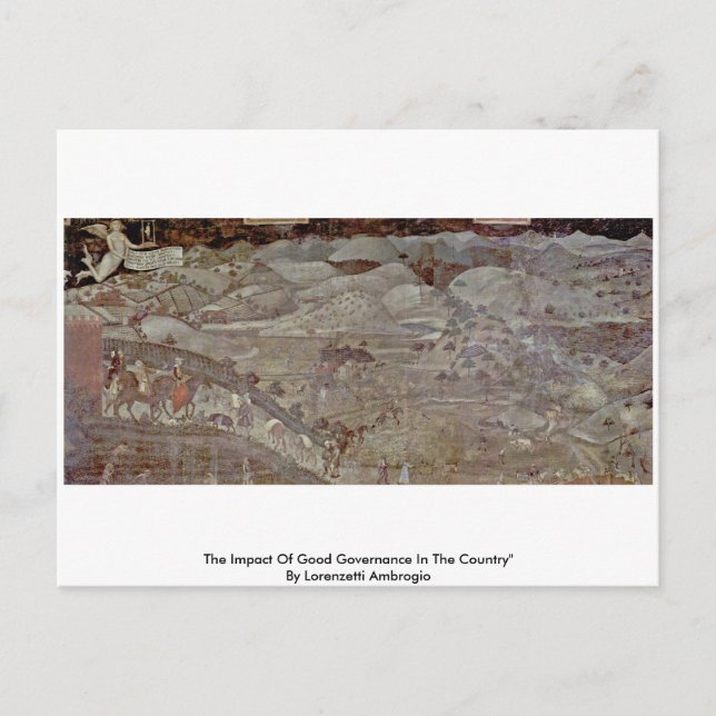 Carte Postale L'Impact De La Bonne Gouvernance Dans Le Pays (Devant)