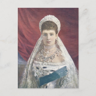 Carte Postale L'Impératrice Dowager De Russie