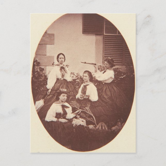 Carte Postale L'impératrice Elisabeth d'Autriche - Sissi à Madèr (Devant)