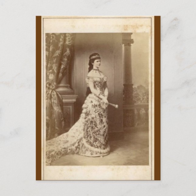 Carte Postale L'impératrice Elisabeth - Sissi - Sisi d'Autriche  (Devant)