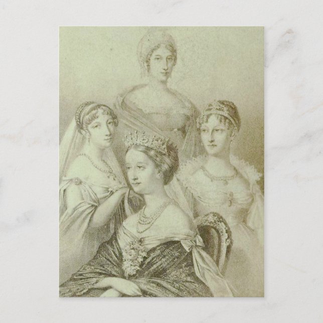 Carte Postale L'impératrice Eugénie de France #002F (Devant)