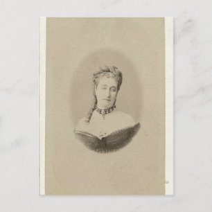 Carte Postale L'impératrice Eugénie de France #003F