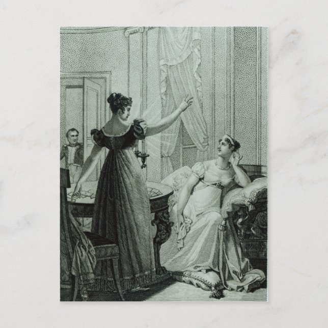 Carte Postale L'impératrice Joséphine révèle la prophétie (Devant)