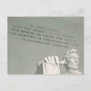 Carte Postale lincoln