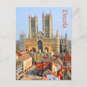 Carte Postale Lincoln, Angleterre