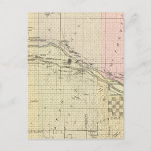 Carte Postale Lincoln County, Nebraska