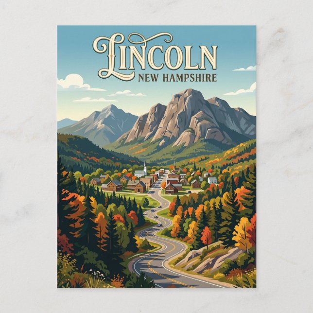 Carte Postale Lincoln États-Unis (Devant)