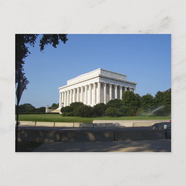 Carte Postale Lincoln Memorial Postcard (Devant)