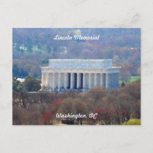 Carte Postale Lincoln Memorial Washington DC 003