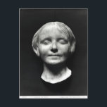 Carte Postale L'Inconnue de la Seine'<br><div class="desc">L'Inconnue de la Seine de l'Ecole Française située dans une Collection Privée. L'Inconnue de la Seine' (plâtre) a été créée vers le XIXe siècle.</div>
