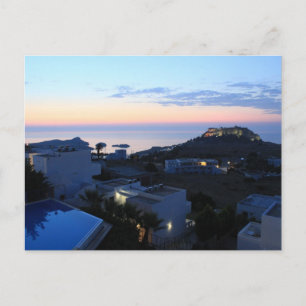 Carte Postale Lindos Gardens
