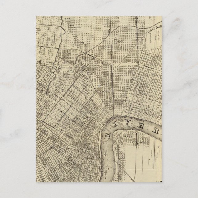 Carte Postale L'industrie mondiale (Devant)