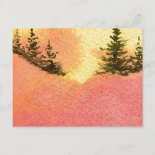 Carte postale "Line Pine #2" Country Roads