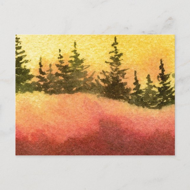 Carte postale "Line Pine #3" Country Roads (Devant)