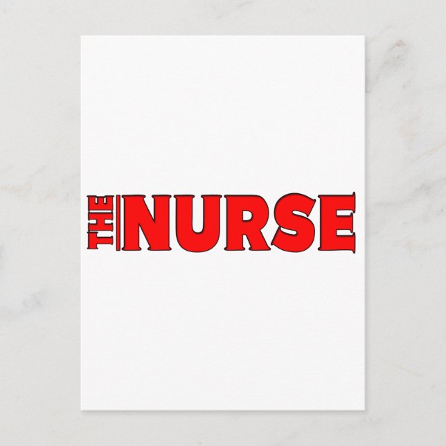 CARTE POSTALE L'INFIRMIÈRE - OBTENUE LE ? (Devant)