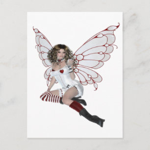 Carte Postale Lingerie Fairy
