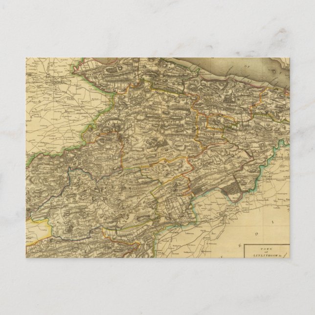 Carte Postale Linlithgowshire (Devant)