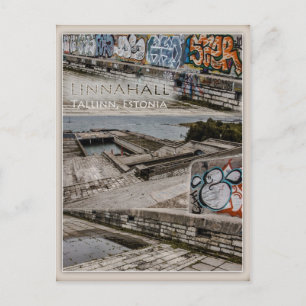 Carte Postale Linnahall à Tallinn, Estonie CC0221