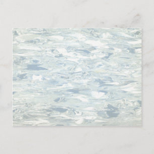 Carte Postale Linoléum de cuisine bleu rétro vintage du milieu d