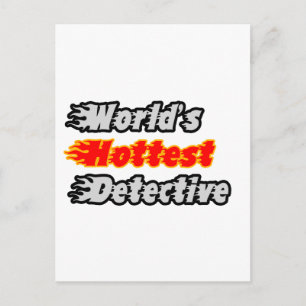 Carte Postale L'inspecteur le plus enthousiaste du monde