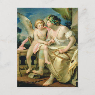 Carte Postale L'inspiration du poète, 1785