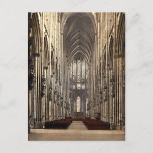 Carte Postale L'intérieur de cathédrale, Cologne, le Rhin,