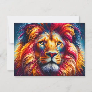 Carte Postale Lion