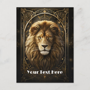 Carte Postale Lion