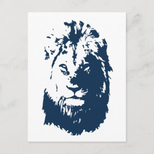 Carte Postale Lion