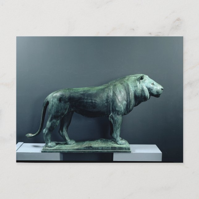 Carte Postale Lion, 1904 (Devant)