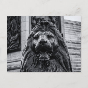 Carte postale Lion de bronze Carré Trafalgar