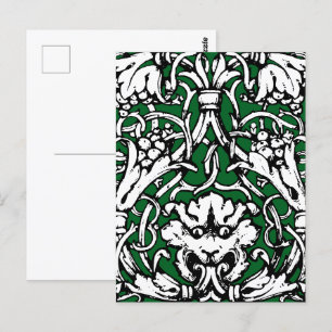 Carte Postale Lion de nouage du début du XXe siècle