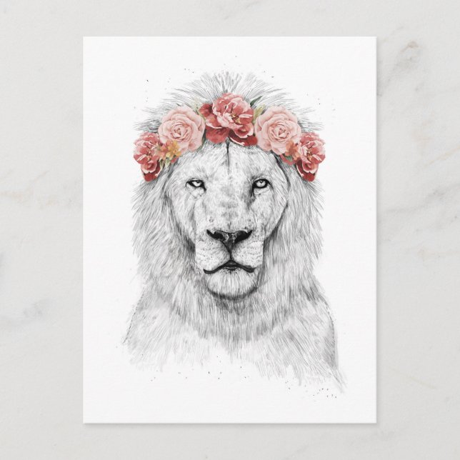 Carte Postale Lion du Festival (Devant)