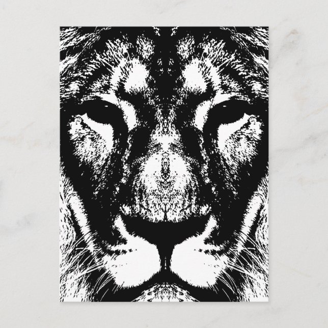 Carte Postale Lion King (Devant)