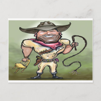 Carte Postale Lion Tamer