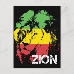 Carte Postale Lion Zion