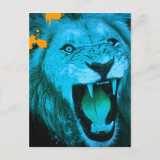Carte Postale lionne