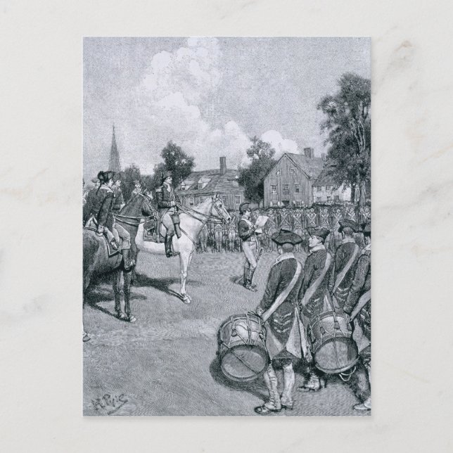 Carte Postale Lire la Déclaration avant Washington (Devant)