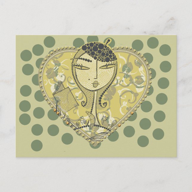 Carte Postale Lire les t-shirts et cadeaux de mode (Devant)