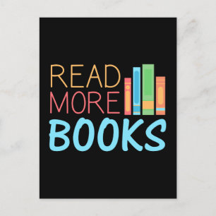 Carte Postale Lire plus de livres
