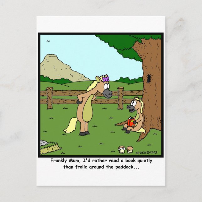 Carte Postale Lire un livre (Devant)