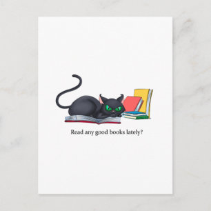 Carte Postale Lis-tu de bons livres dernièrement ?