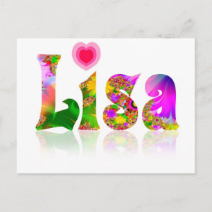 Carte Postale Lisa
