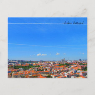 Carte Postale Lisbon Skyline ~ Lisbon, Portugal