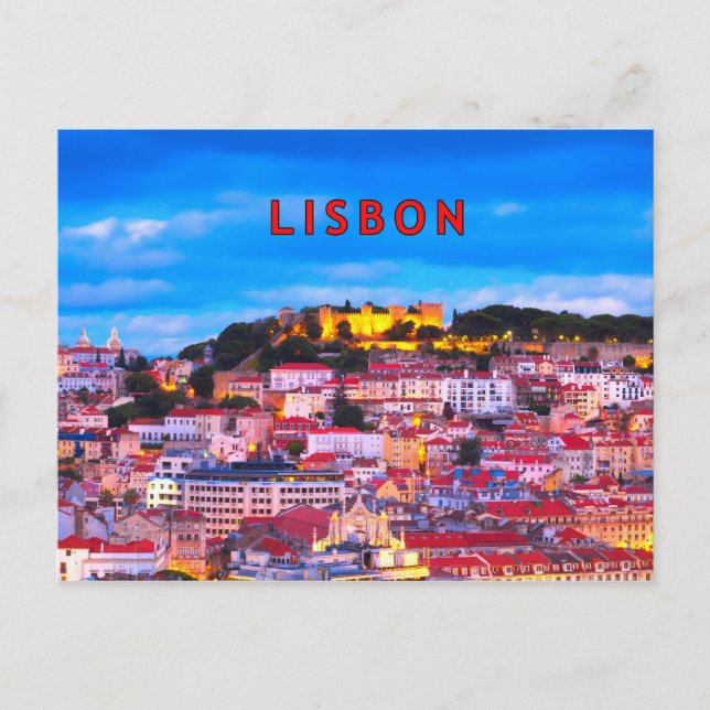 Carte Postale Lisbonne 001B (Devant)