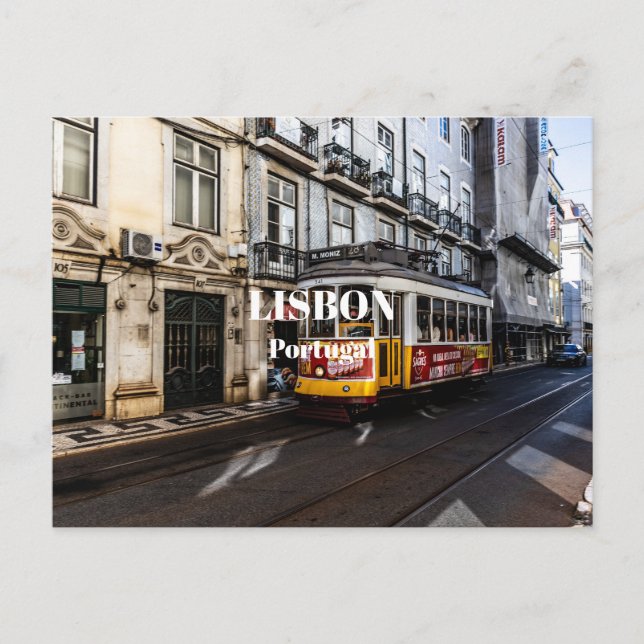 Carte Postale Lisbonne, Portugal (Devant)
