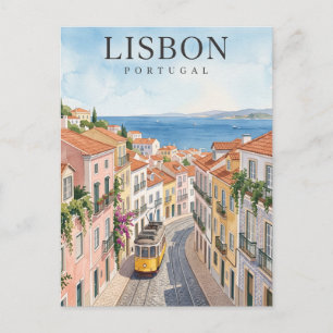 Carte Postale Lisbonne Portugal